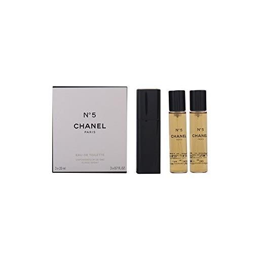 Chanel nº 5 edt spray de sac 3x20 ml