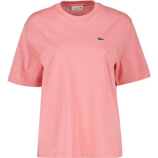 LACOSTE t-shirt pima cotton relaxed fit donna
