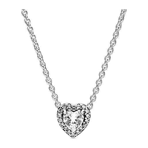 Pandora collana con ciondolo donna argento - 398425c01-45