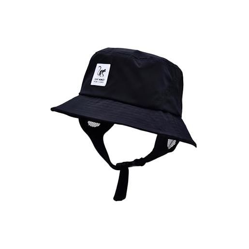 Surf Monkey cappello di protezione solare con visiera flessibile - cappello surf uomo/donna (upf 50+) - boonie hat -, blu, taglia unica