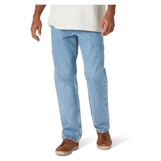 Wrangler Authentics men's authentics big & tall classic relaxed fit jean, stone bleach, 40w / 30l