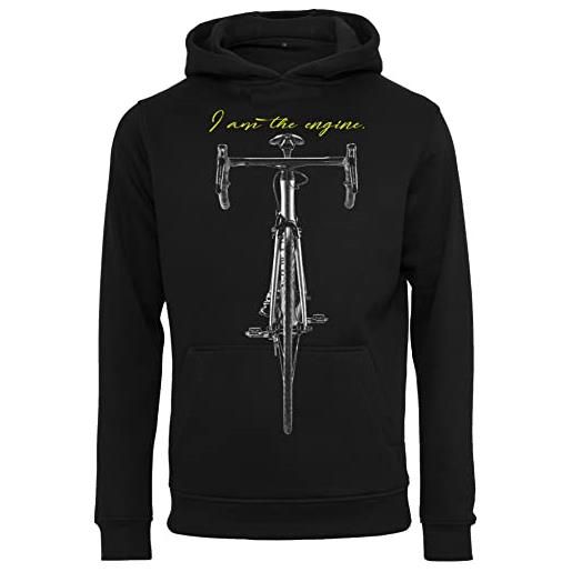 Baddery maglione da ciclismo da uomo - maglione sportivo da uomo - accessori per bici da corsa con, i'm the engine, l