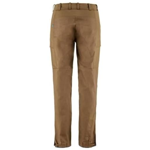 Fjallraven 84797-265 singi x-trousers w pantaloni sportivi donna wood brown taglia 42/r