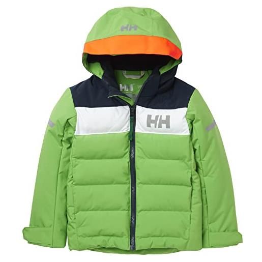 Helly Hansen unisex bambini kids vertical insulated jacket, viola, 2