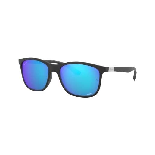 Ray-Ban 0rb4330ch occhiali, nero, 56 unisex-adulto