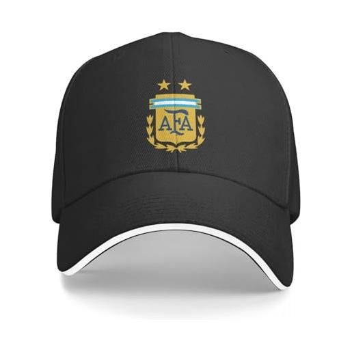 VIDOJI berretto baseball unisex hip hop casual argentina nazionale logo cappellino baseball cappuccio compleanno cappuccio sole cap per gli uomini perfetto regalo compleanno delle donne