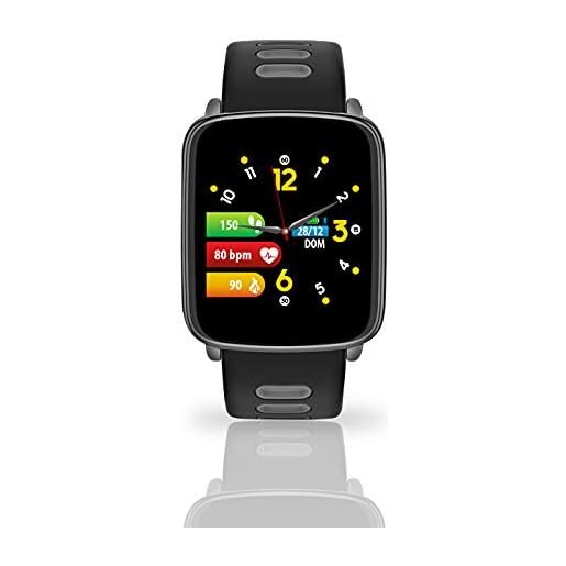 TECHMADE smartwatch macro | rispondi dal tuo polso| color nero