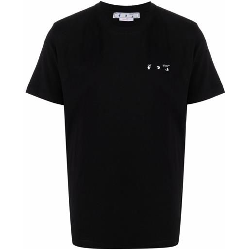 Off-White t-shirt con stampa caravaggio - nero