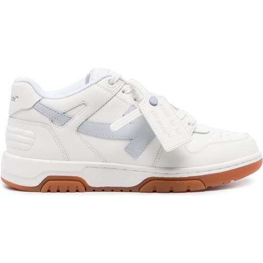 Off-White sneakers out of office in pelle - bianco