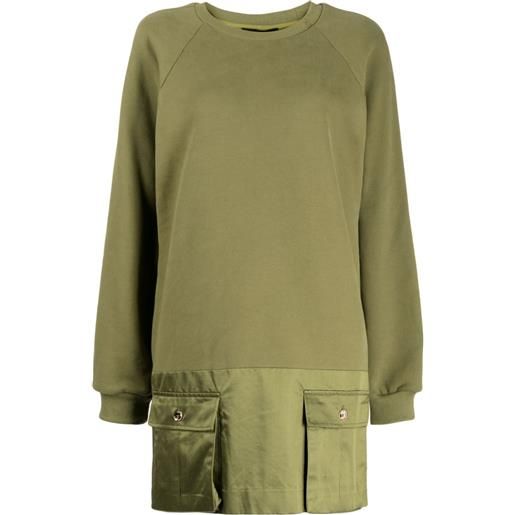 Cynthia Rowley abito corto cozy - verde
