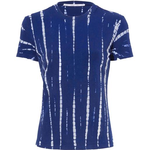 Proenza Schouler White Label t-shirt a righe finley - blu
