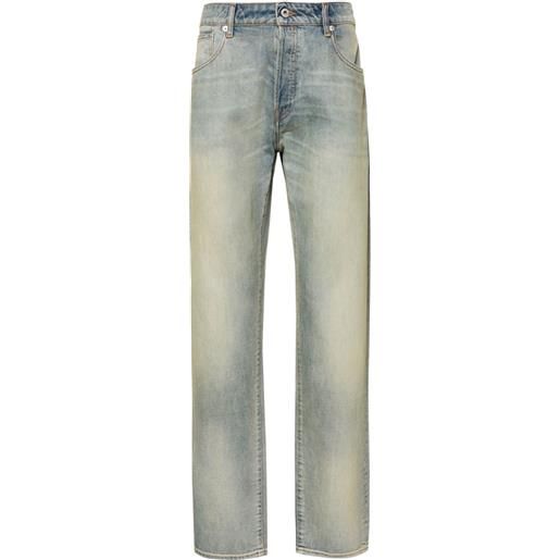 Kenzo jeans slim bara a vita media - blu