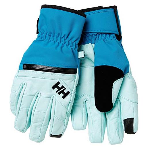 Helly Hansen w alphelia warm ht glove, guanti donna, onda blu (632 blue wave), xl