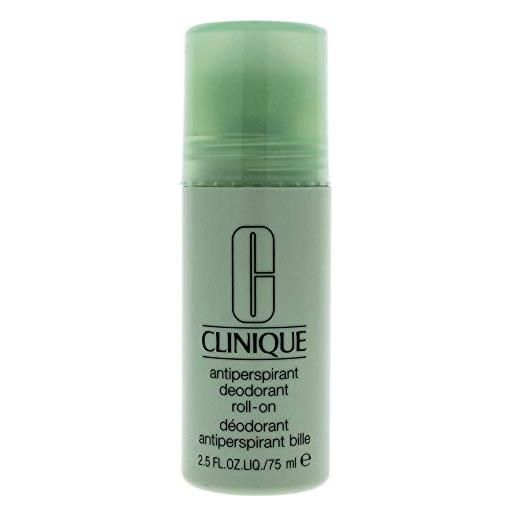 Clinique deodorante antitraspirante roll on, cura del corpo e bellezza - 75 ml