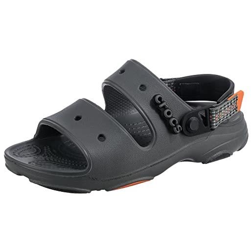 Crocs classic all-terrain sandal, sandali unisex - adulto, nero, 39/40 eu