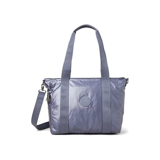 Kipling asseni s, top-handle bags donna, midnight frost, 14x40x28 cm