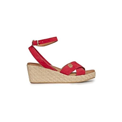 POPA scarpe marca modello minorquina 4p caterina serraje rosso, sneaker unisex-adulto, 40 eu