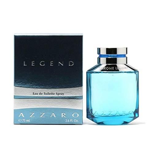 Azzaro chrome legend 75 ml eau de toilette vapo spray uomo