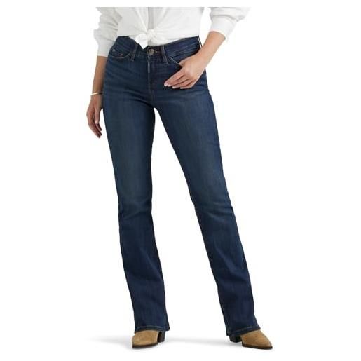 Lee flex motion regular fit bootcut jean jeans, cascata, 16 medium