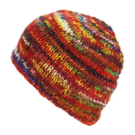 LOUDelephant cappello beanie in maglia di lana, sd rainbow 1, etichettalia unica