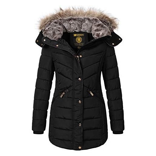 Geographical Norway giacca invernale da donna parka d-456 nero l