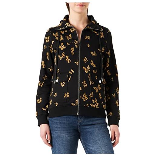 Love Moschino regular fit jacket giacca, farfall. Fo. Nero, 50 donna