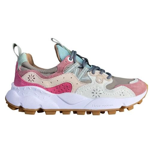 FLOWER MOUNTAIN yamano 3 woman suede/knitted