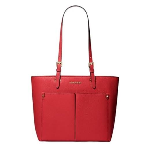 Michael Kors jet sest travel - borsa da viaggio con doppia tasca, rosso intenso