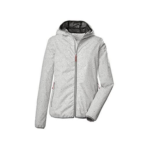 Killtec women's giacca funzionale/giacca outdoor con cappuccio, ripiegabile kos 63 wmn jckt, grey, 40, 39164-000