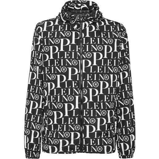 Philipp Plein giacca a vento con stampa - nero