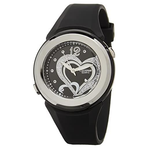 Calypso orologio analogico quarzo ragazza con cinturino in plastica k5576/6