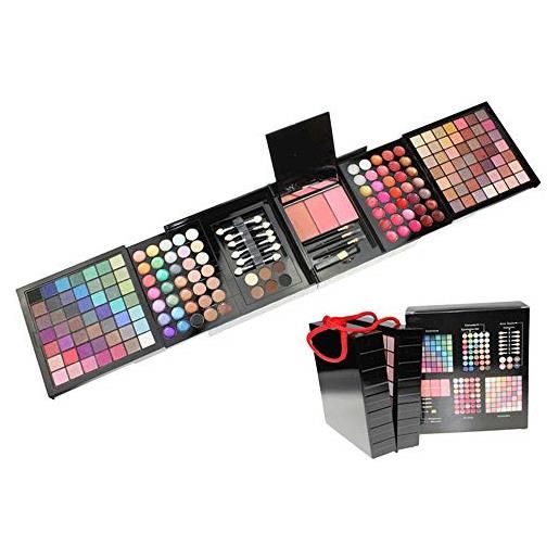 JasCherry 177 colors makeup kit combination with eyeshadow concealer bronzer blusher eyebrow and lip gloss - ideal make up cosmetic set for professional and daily use #2
