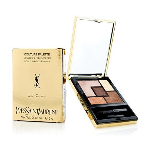 Yves saint laurent couture palette per contouring, 14 rosy glow, 5.1 g