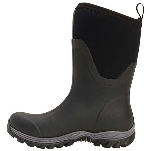 Muck Boots arctic sport ii mid, stivali di gomma donna, nero (black/black), 37 eu