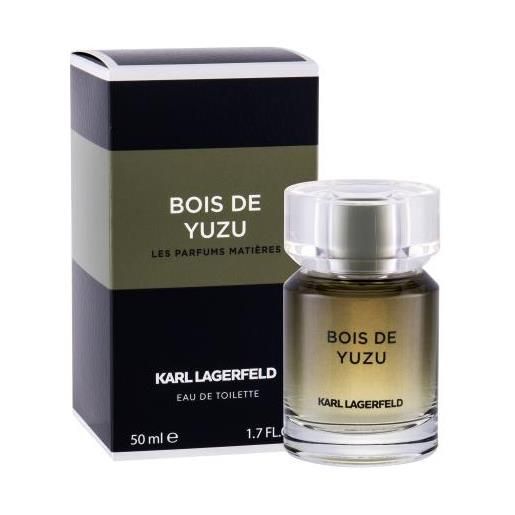 Karl Lagerfeld les parfums matières bois de yuzu 50 ml eau de toilette per uomo