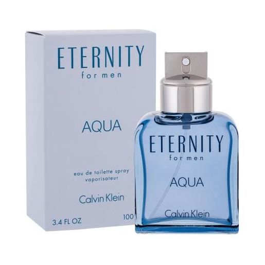 Calvin Klein eternity aqua for men 100 ml eau de toilette per uomo