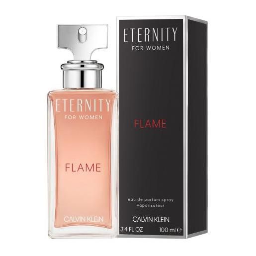 Calvin Klein eternity flame for women 100 ml eau de parfum per donna