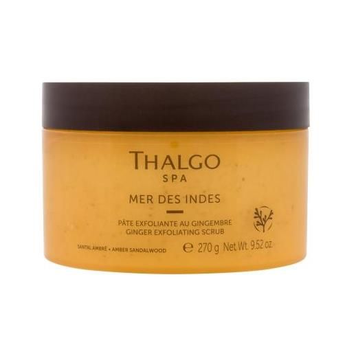 Thalgo spa mer des indes ginger exfoliating scrub peeling corpo esfoliante e nutriente 270 g per donna