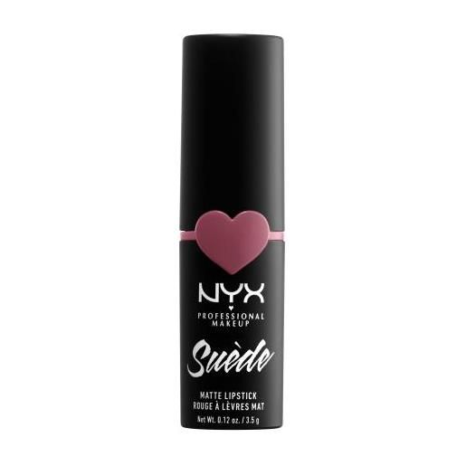 NYX Professional Makeup suède matte lipstick opaco classico rossetto 3.5 g tonalità 28 soft spoken