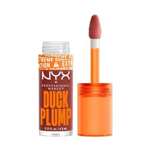 NYX Professional Makeup duck plump lucidalabbra per delle labbra immediatamente carnose 6.8 ml tonalità 06 brick of time