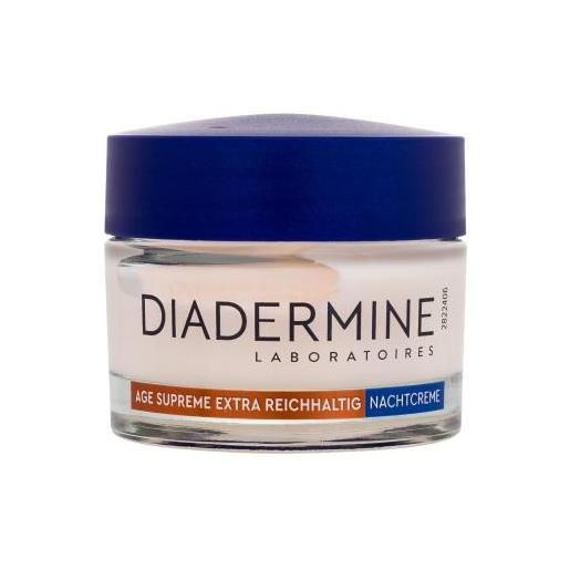 Diadermine age supreme extra rich revitalizing night cream crema notte nutriente e rinnovatrice 50 ml per donna