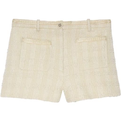 Gucci shorts sartoriali - toni neutri