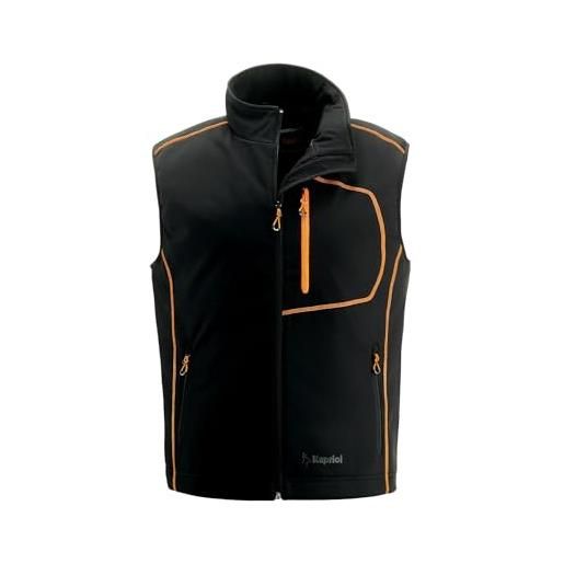 KAPRIOL dynamic padded vest black/orange xl