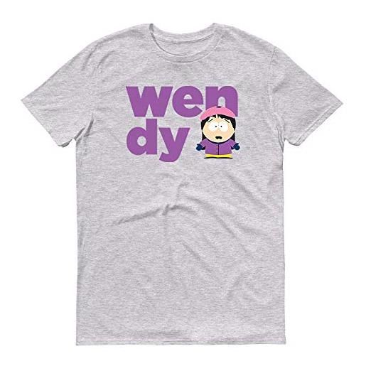 South Park wendy name - maglietta a maniche corte da adulto grigio xxl