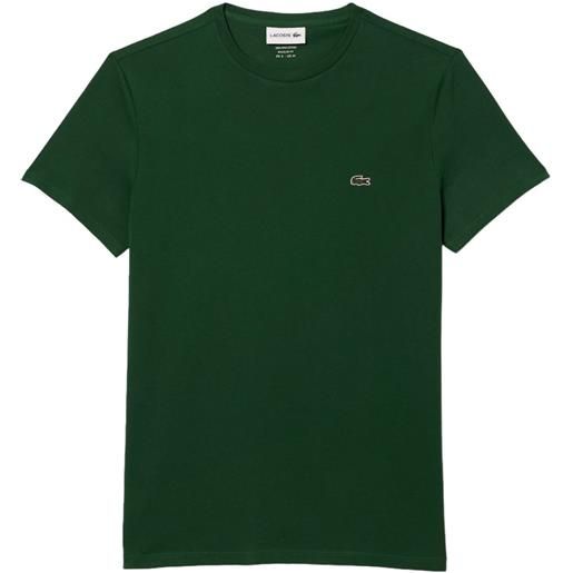 LACOSTE - t-shirt verde