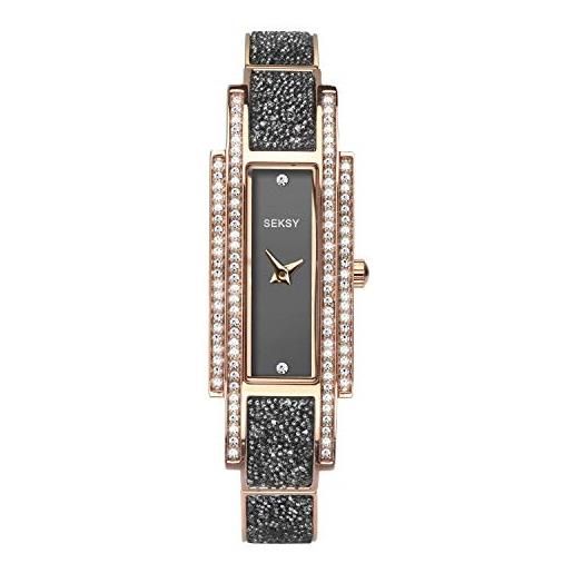 Sekonda seksy watches orologio analogico quarzo donna con cinturino in acciaio inox 2585.37