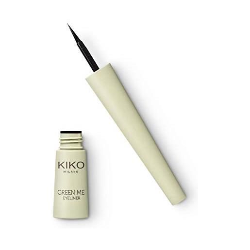 KIKO Milano green me liquid eyeliner | eyeliner liquido a lunga tenuta