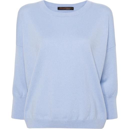 Incentive! Cashmere maglione girocollo - blu