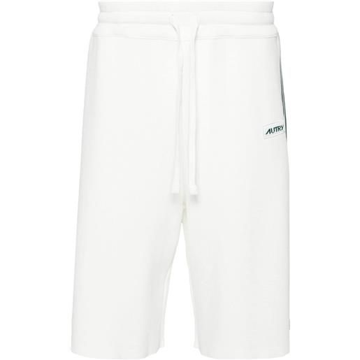 Autry shorts con righe laterali - bianco