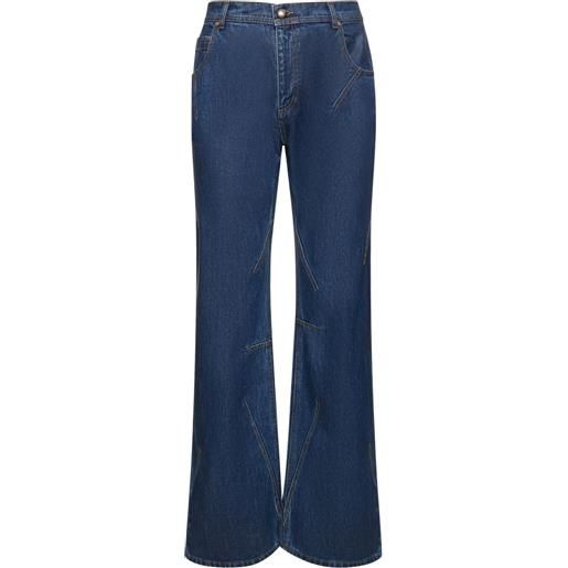 ANDERSSON BELL jeans tripot in cotone spalmato